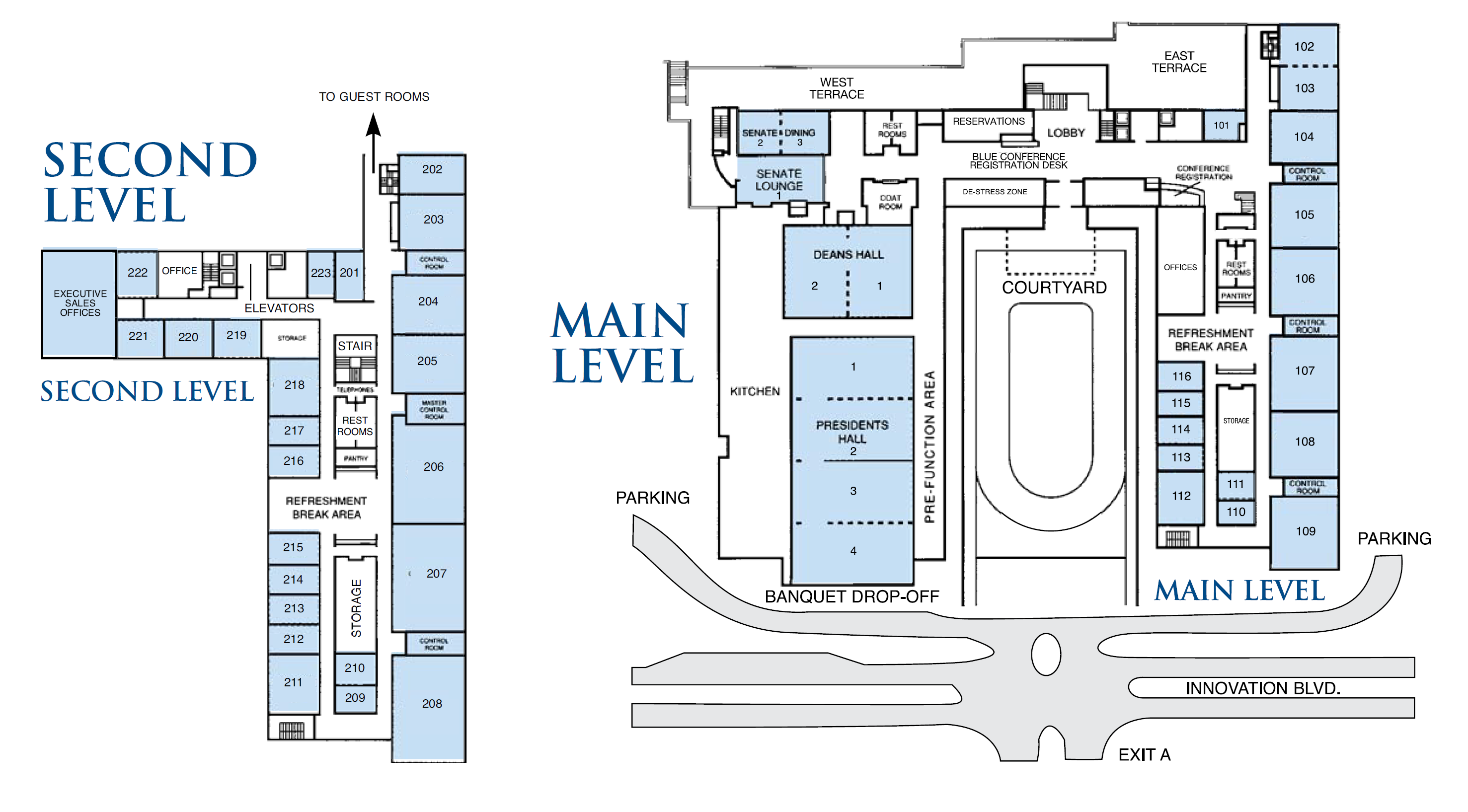 Map of the Penn Stater