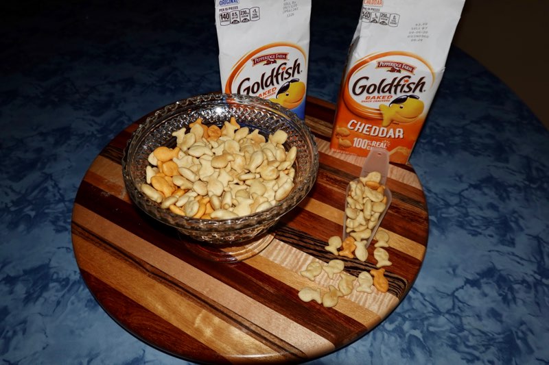 Picture of Goldfish crackers used in activity